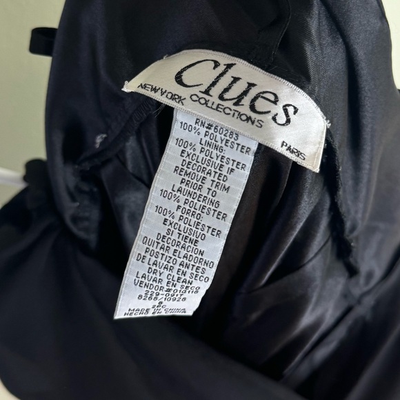 Vintage Y2K Clues Collection Paris Ruffle Dress - Picture 3 of 6